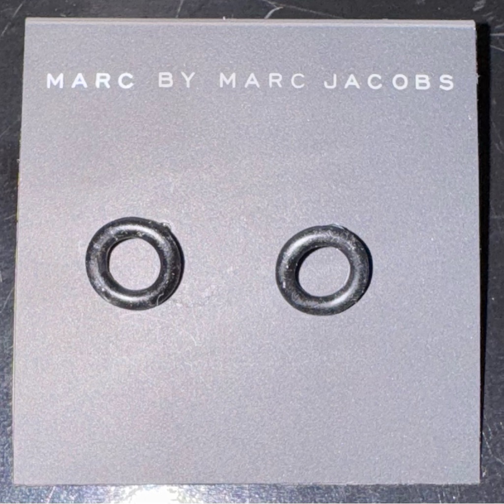 Marc By Marc Jacobs Black Earrings 15$